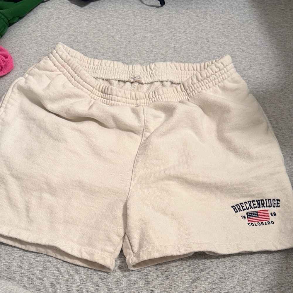 Brandy Melville Cream Shorts